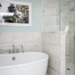 Newcastle Master Bathroom with Carrera Tile - 2
