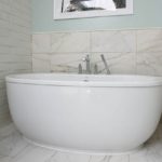 Newcastle Master Bathroom with Carrera Tile - 4