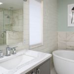 Newcastle Master Bathroom with Carrera Tile - 5