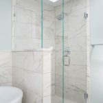Newcastle Master Bathroom with Carrera Tile - 6