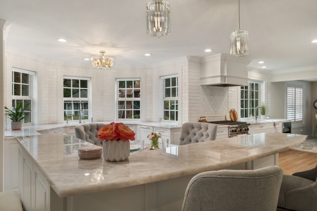 Kitchen, Bath, and Stairway Remodel in Kent