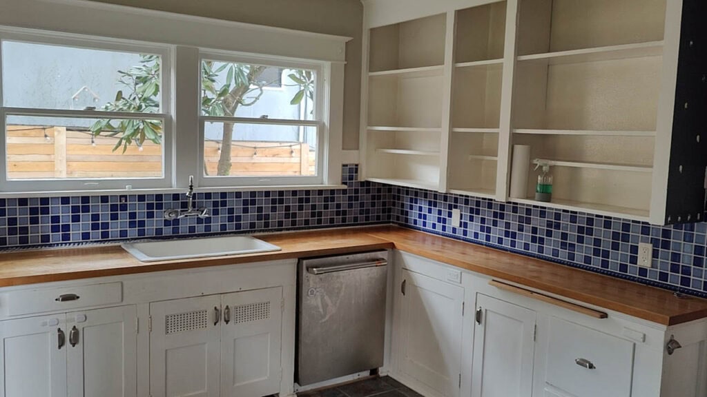 Seattle kitchen before remodel by J & M