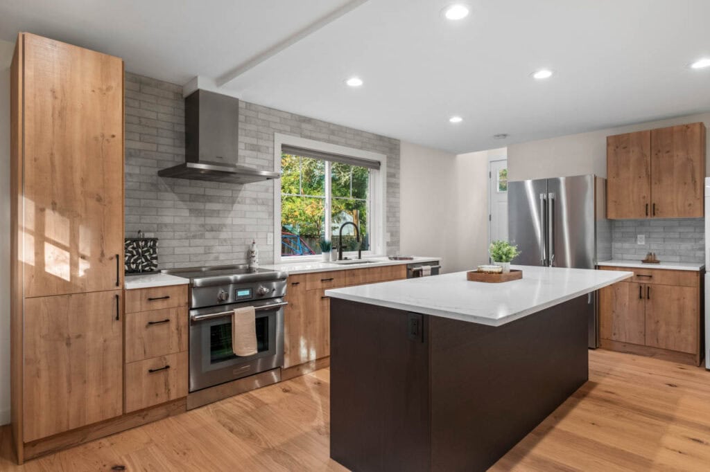 J & M Remodel Another view of kitchen in Seattle 98125 Accessory Dwelling Unit
